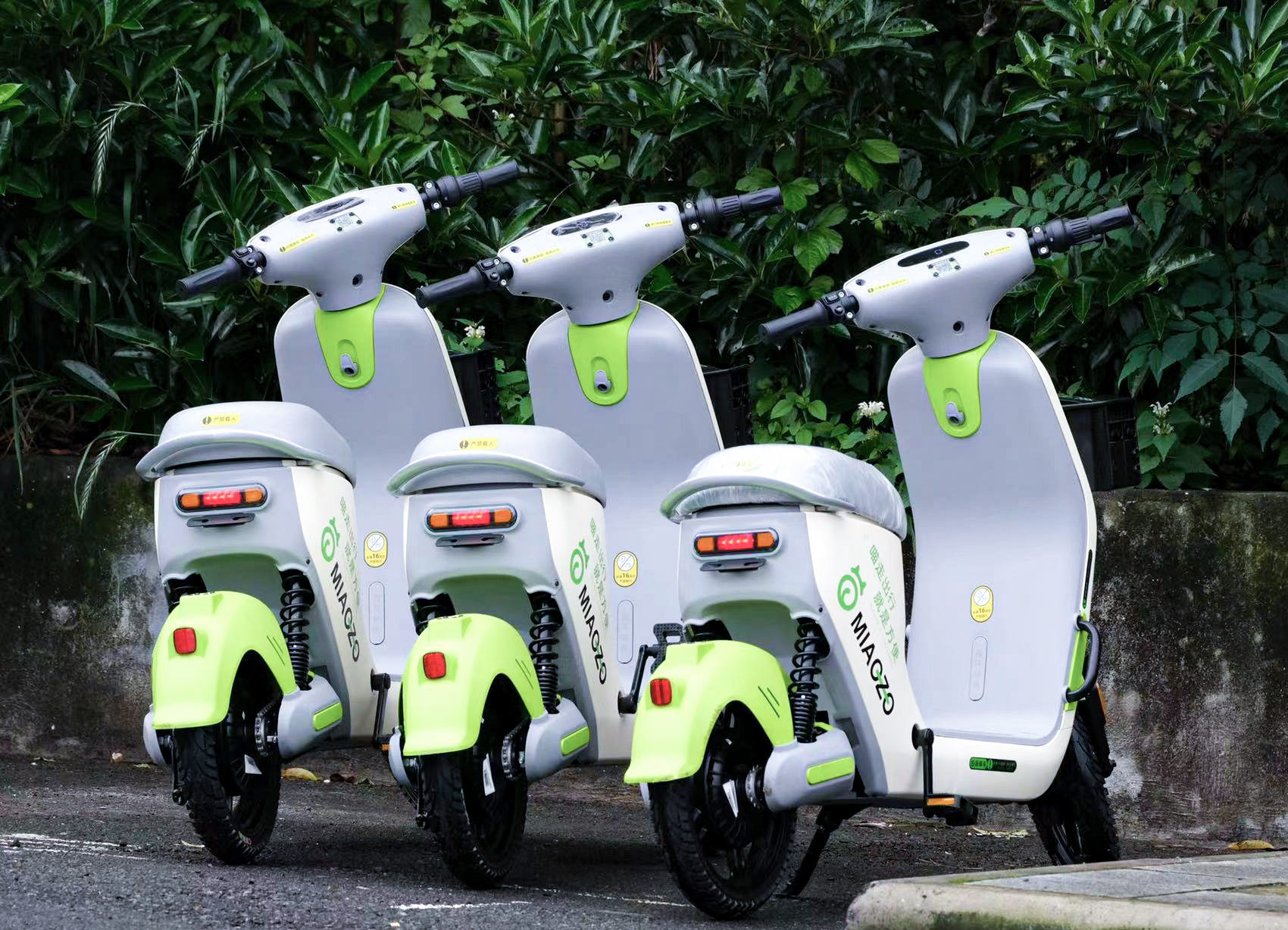 縣城投放共享電單車 縣城投放共享電單車